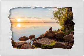 Poszterek 90x60 Kövek fák tenger