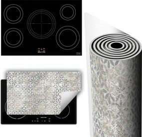 Vinil Tűzhelyvédő Szőnyeg Asztallap 90x52 szürke mozaik