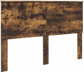 vidaXL Fejtámla fejtámlával Füstölt tölgy 150 cm Faanyag