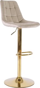 ARCOS bárszék bézs bársony