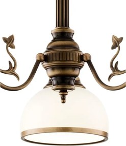 BRILAGI - Rúdcsillár TAURUS 3xE27/15W/230V Ø70 cm bronz