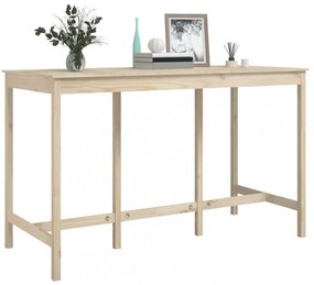 tömör fenyőfa bárasztal 180 x 80 x 110 cm
