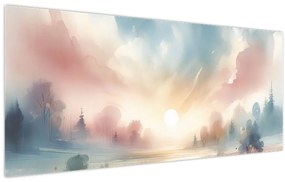 Kép - Elegáns tájkép (120x50 cm)