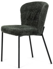 Zöld Bouclé Étkezőszék. CT-W1077 GRN2