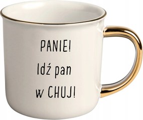 Bögre Fehér Arany Rant Ajándék Vicces Nőnap Hölgyek Menjen Úr