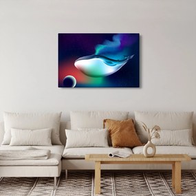 Kép - Űrbálna (90x60 cm)
