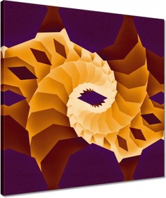 Vászonkép 50x50 Csavaros geometria