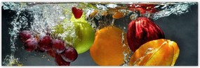 Poszterek 200x66 Gyümölcsök a vízbe esve