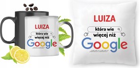 Lujza Mágikus bögre fényképes nyomott mintás párna szett