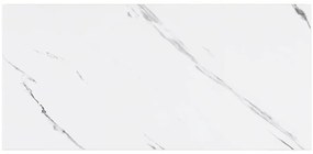 vidaXL Falpolc tárolóval 4 pcs Fehér márvány 50 x 23,5 x 4 cm Faanyag