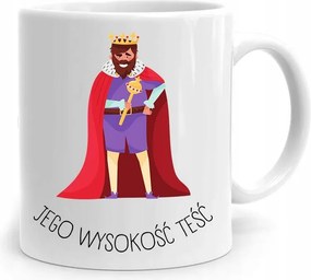 Ajándék Bögre Apósnak Őfelsége Após Nyomtatott Fényképpel