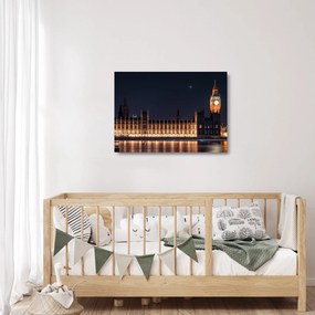 Kép a Big Benről Londonban (üvegen) (70x50 cm)