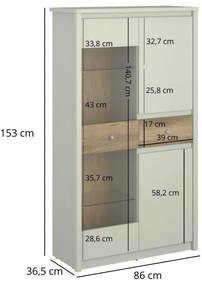 Vitrin Kodro 2 (kasmír + evoke tölgy) . 1116925