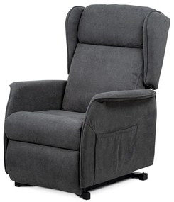 Elektromos Fekvőfotel, Szürke Szövet. TV-1190 GREY2