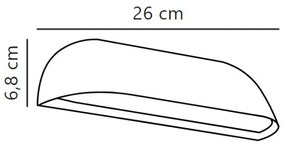 Nordlux - LED Kültéri fali lámpa FRONT LED/9,5W/230V IP44