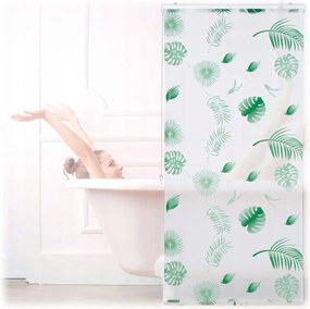 Textil zuhanyfüggöny Relaxdays 80x240 cm