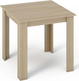 Kongo asztal 80x80 Sonoma konyhai asztal Ufc nappaliba