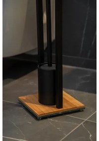 WENKO 24751100 - WC szett BAMBU⁠SA 18x72,5 cm fekete/barna