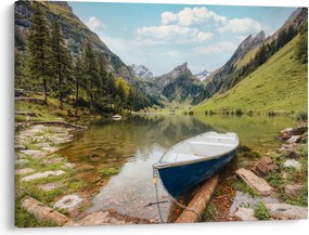 Kép - Seealpsee, svájci tó (70x50 cm)