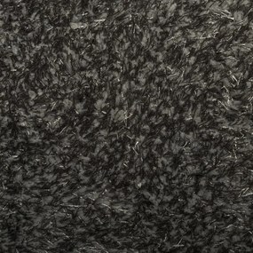 ISTAN antracitszürke hosszú szálú fényes szőnyeg 200 x 280 cm
