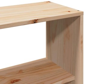 tömör fenyőfa fejtámla tárolóval 135 cm
