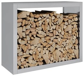 horganyzott acél tűzifatároló 100 x 40 x 80 cm