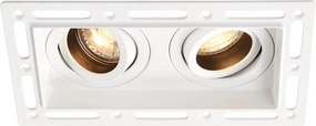 Endon TRIMLESS DOWNLIGHT 94754 Beépíthető spotlámpa 2x50W/GU10 IP20