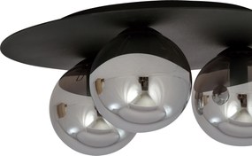 Emibig modern mennyezeti lámpa solar fekete grafit emi1128/3