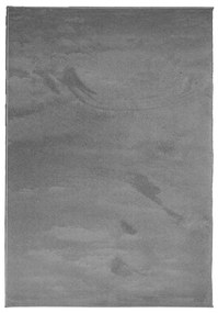 OVIEDO antracitszürke rövid szálú szőnyeg 160 x 230 cm