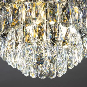 Brilagi - LED Kristály mennyezeti lámpa VELURE 5xE14/40W/230V arany