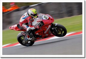 Poszterek keretben 60x40 Versenyző Bmw Motorkerékpár