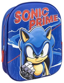 Sonic a sündisznó Prime 3D hátizsák, táska 31 cm