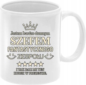 Bögre A Fantasztikus Csapat Főnökének Fehér 330ml