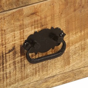 tömör mangófa TV-szekrény 120 x 35 x 45 cm