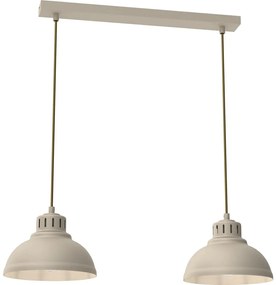 Csillár zsinóron SVEN 2xE27/15W/230V bézs