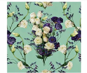 Öntapadós tapéta vinil furnér bútorfalakhoz virágok 44,5x300cm