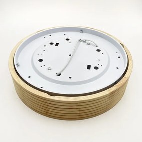 Mennyezeti lámpa NATURAL MODERN 2xE27/15W/230V, átmérő 37,5 cm, fenyő