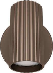 Eglo 902035 - Fali spotlámpa PORTILLO 1xGU10/5W/230V barna