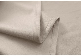 Sötétítő függöny VELVET bézs 140x250 cm (2 db), fém gyűrűk