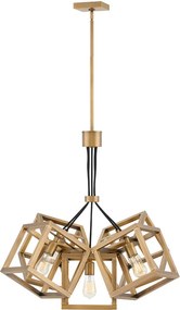 ELSTEAD QN-ENSEMBLE5P-BB ENSEMBLE Modern Led Függesztett Lámpa Csiszolt Bronz E27 IP20