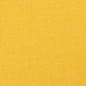 vidaXL világossárga szövet pad 100 x 35 x 41 cm