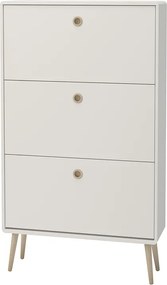 AKCIÓ Fehér lehajtható cipősszekrény PRIMO II. osztály