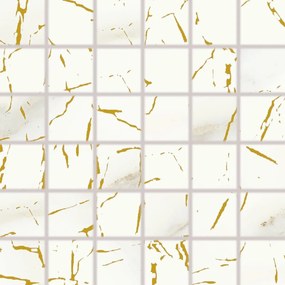Mozaik Rako Cava aranysárga 30x30 cm fényes WDM06831.1