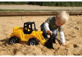 Lena Giga Trucks rakodó, sárga, 62 cm