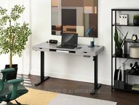 PC asztal Osto 140 (beton + fekete). 1109835