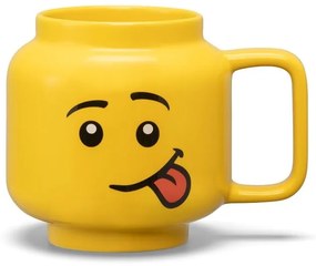 Sárga kerámia gyerek bögre 530 ml Head – LEGO®
