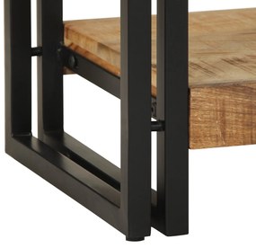 Konzolasztal 120x33x75 cm Tömör rusztikus mangófából