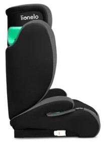 Lionelo - Autósülés HUGO i-Méret 100-150 cm fekete/szürke