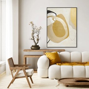 Kézzel festett keretezett vászon kép 91x121 cm Stardust – Malerifabrikken