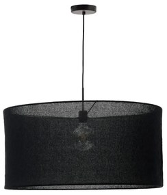 Fekete lámpabúra ø 80 cm Mariela – Kave Home